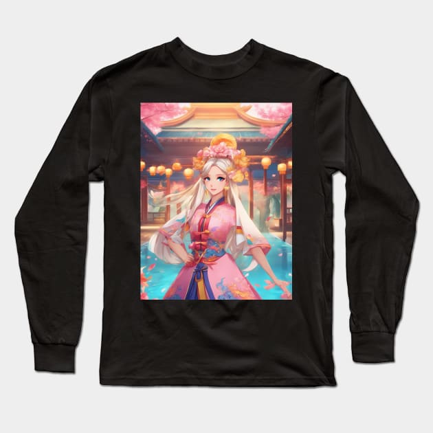 Dedicated Fan Base Long Sleeve T-Shirt by animegirlnft